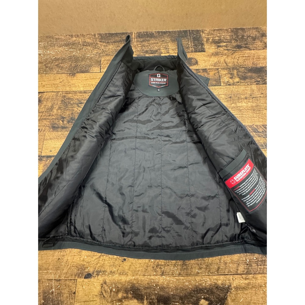 Striker Mens Sureflote Thermal Insulation Flotation Assist Vest Gray Large - Picture 4 of 10